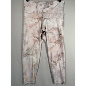 Athleta Elation 7/8 Tight 1x Multicolor 33x 23 in Yoga Deep Back Pocket‎ Gym
